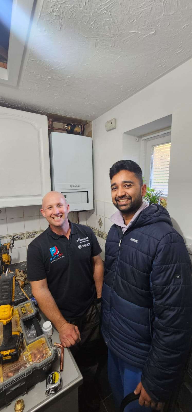 Happy Client New Boiler Install